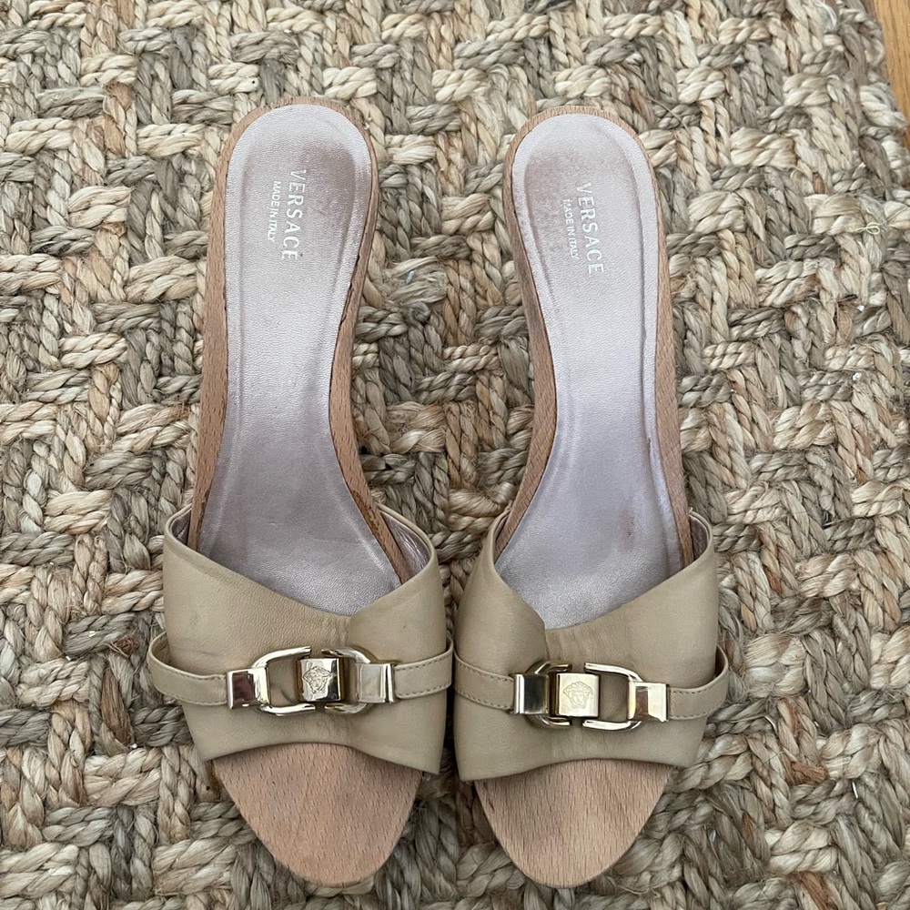 Versace clogs